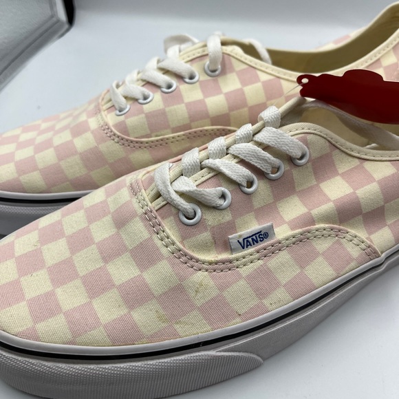 Vans Authentic Checkerboard Size 13 Men’s Chalk Pink - Picture 7 of 8